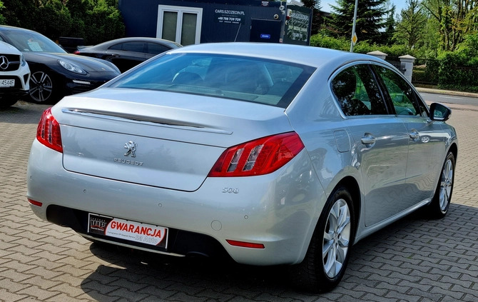 Peugeot 508 cena 28900 przebieg: 205000, rok produkcji 2012 z Wysoka małe 232
